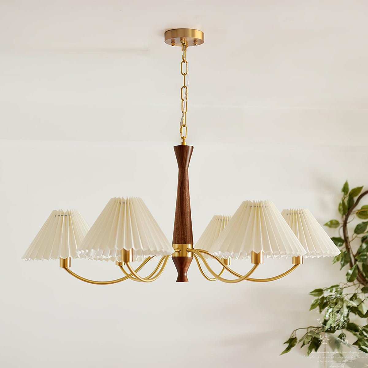 Lasenor Pleated Chandelier Fabric