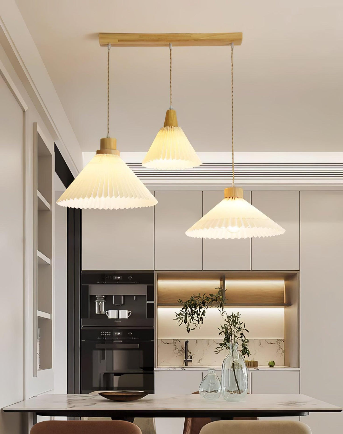 Rinisora Modern Wood Pendant Light