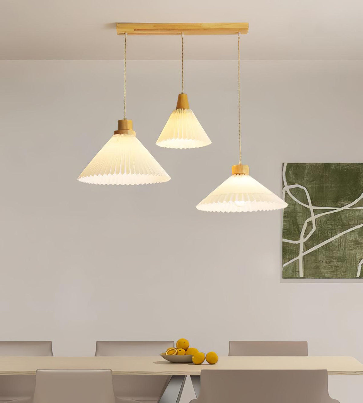 Rinisora Modern Wood Pendant Light