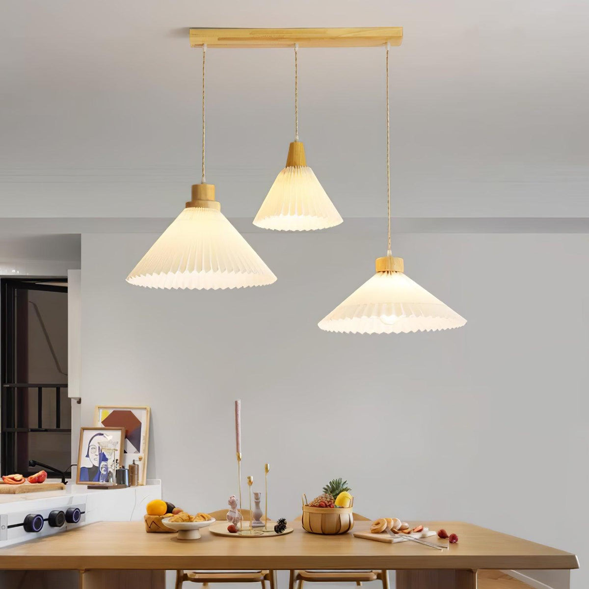 Rinisora Modern Wood Pendant Light