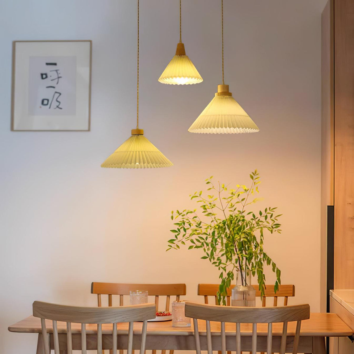 Rinisora Modern Wood Pendant Light