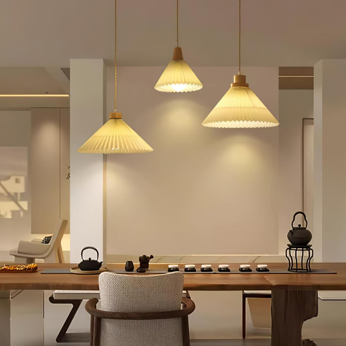 Caspcrest Wooden Pendant Light