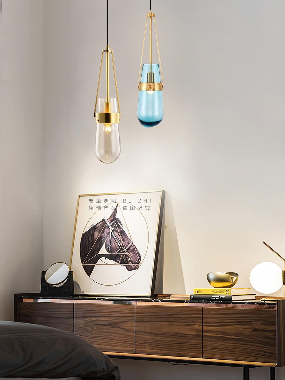 Vazora Glass Pendant Light