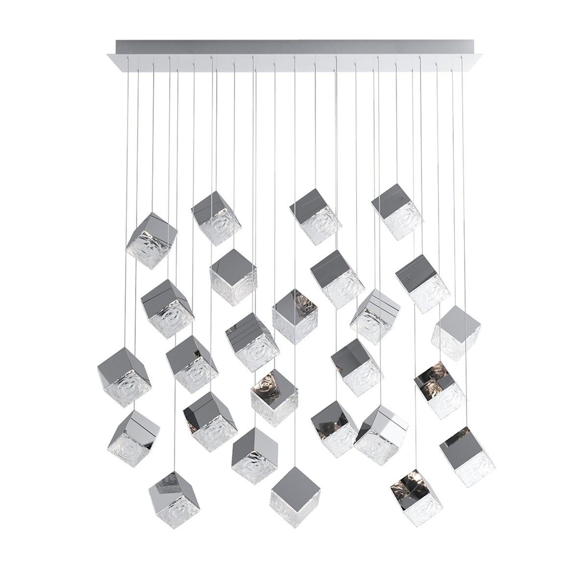 Teriorena Artistic Geometric Cube Chandelier