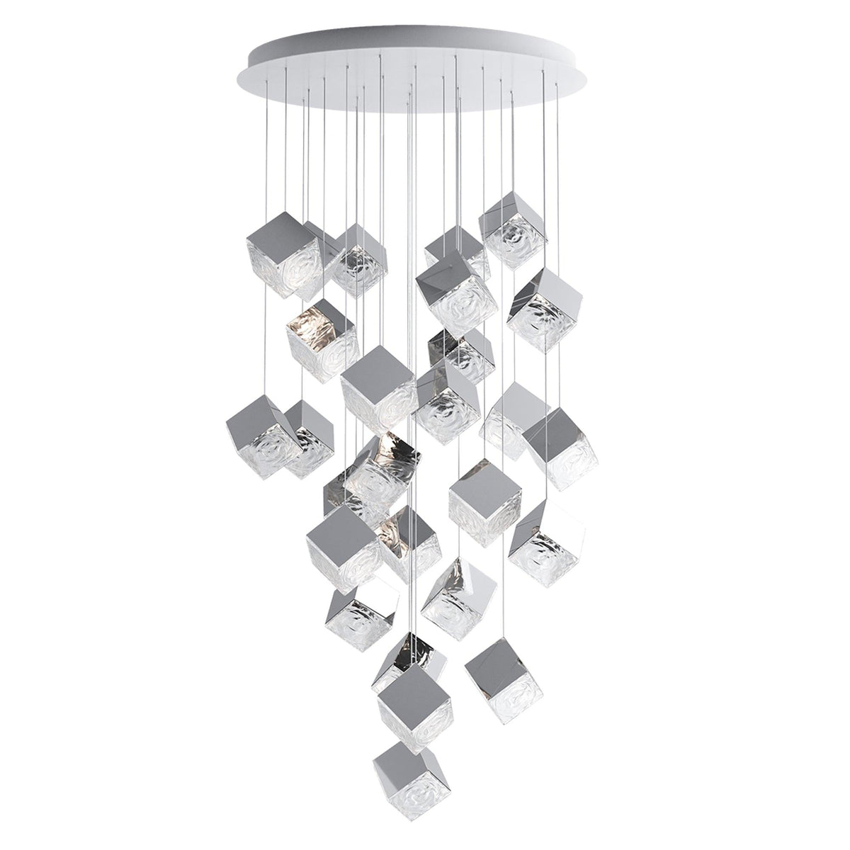Teriorena Artistic Geometric Cube Chandelier