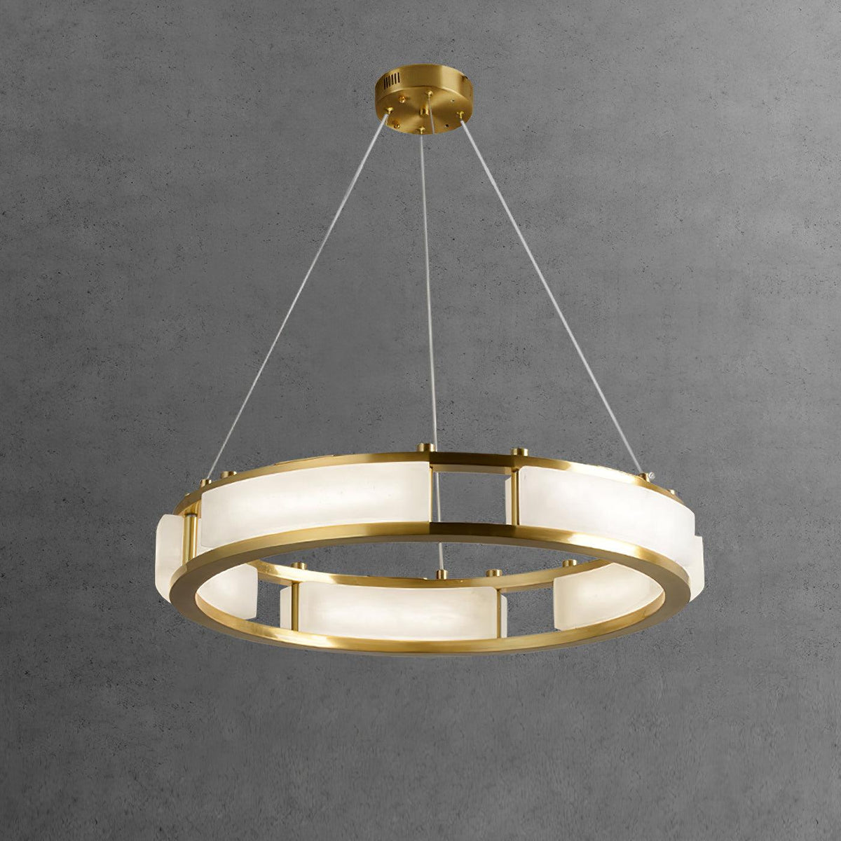 Oreliane Alabaster Chandelier