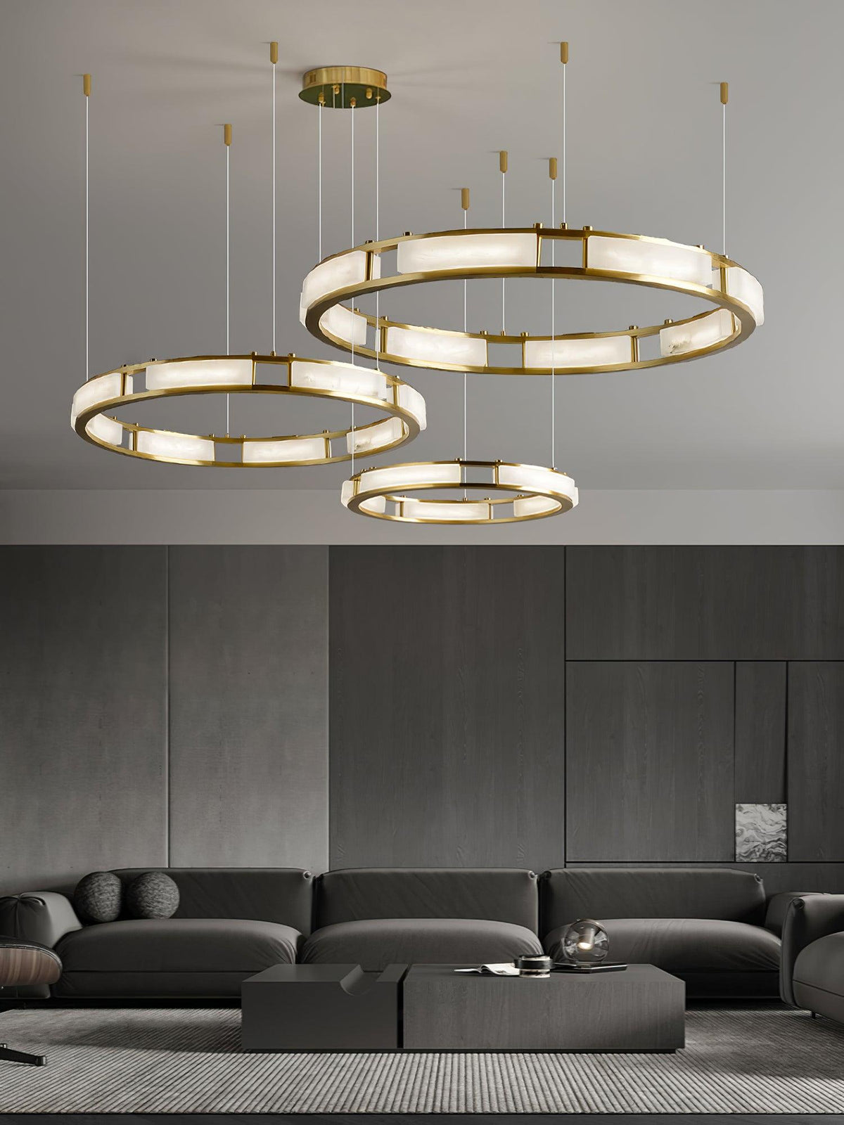 Oreliane Alabaster Chandelier