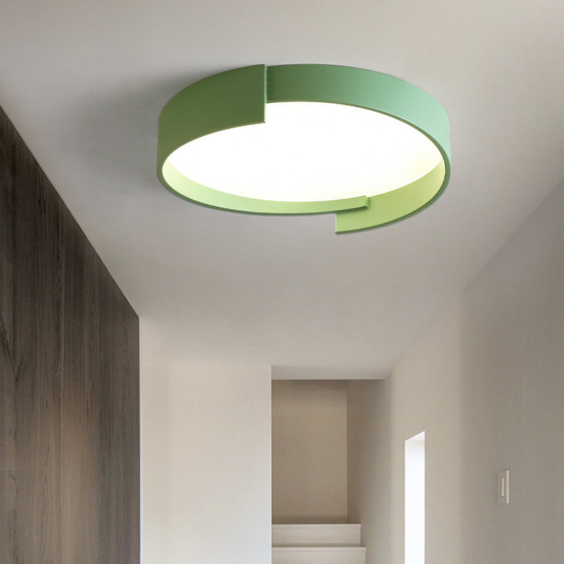 Cibetin Modern Round Flush Mount Ceiling Light LED Double Layer