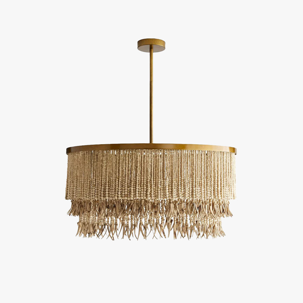 Fisivok Chandelier Wood and Coconut beads