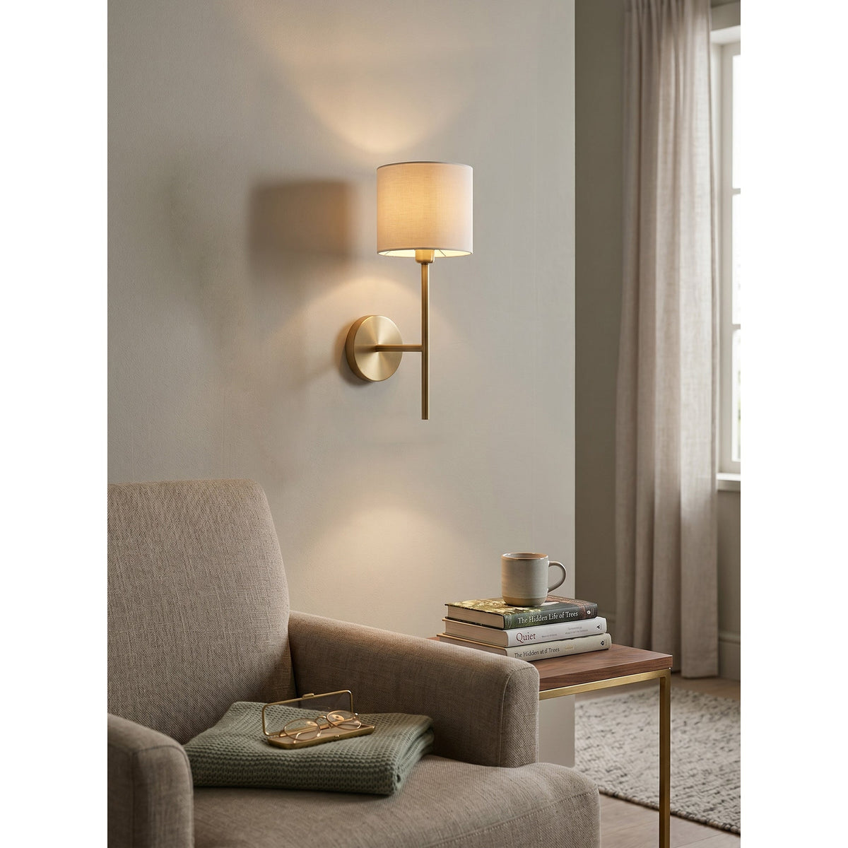 Caelthoria Fabric Wall Sconce