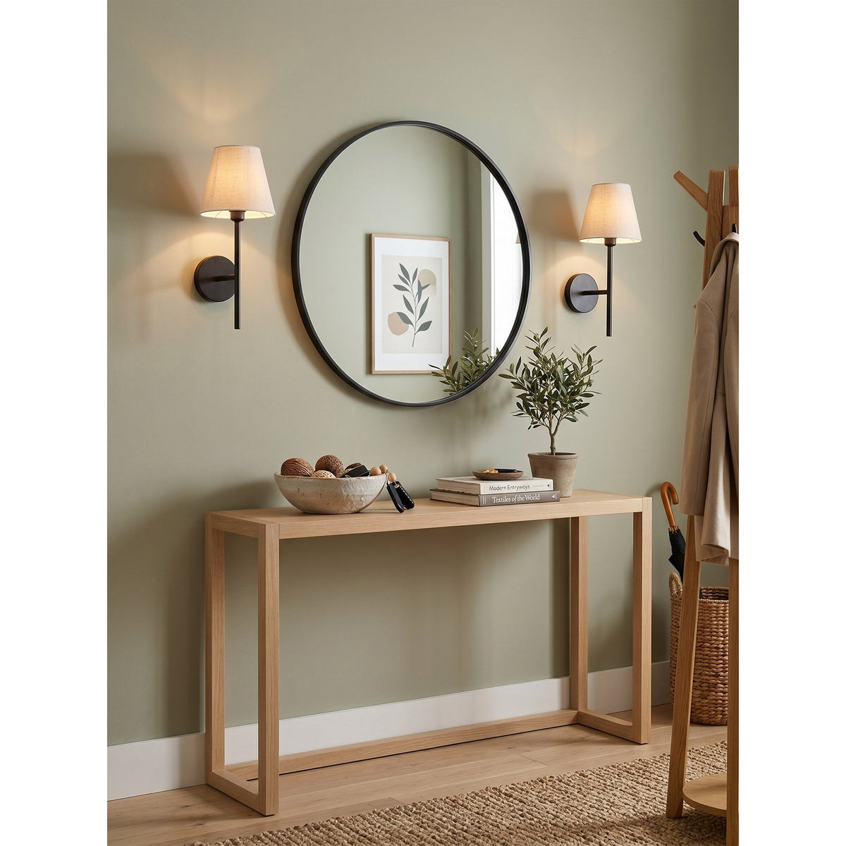 Caelthoria Fabric Wall Sconce