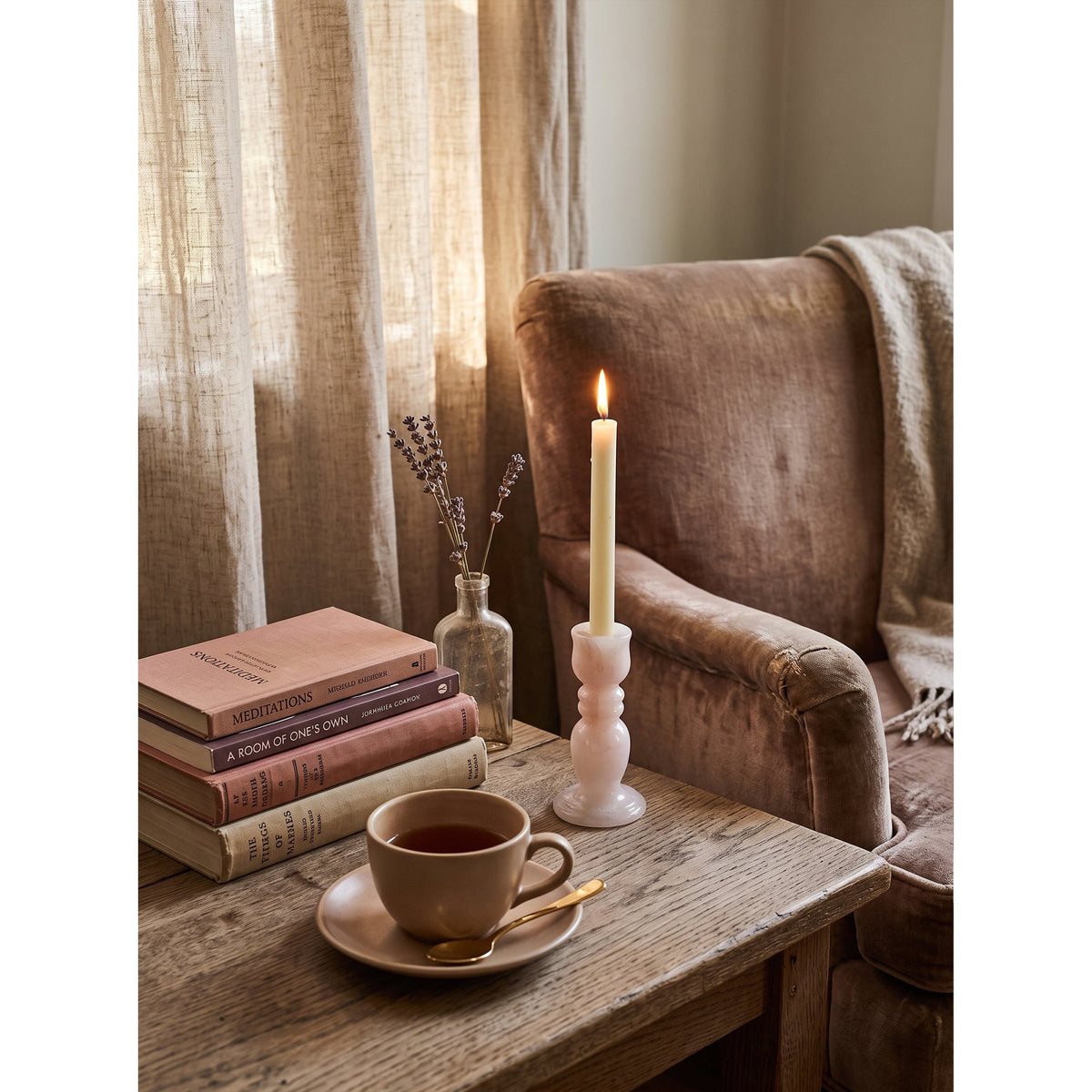 Jorrenford Onyx Candlestick