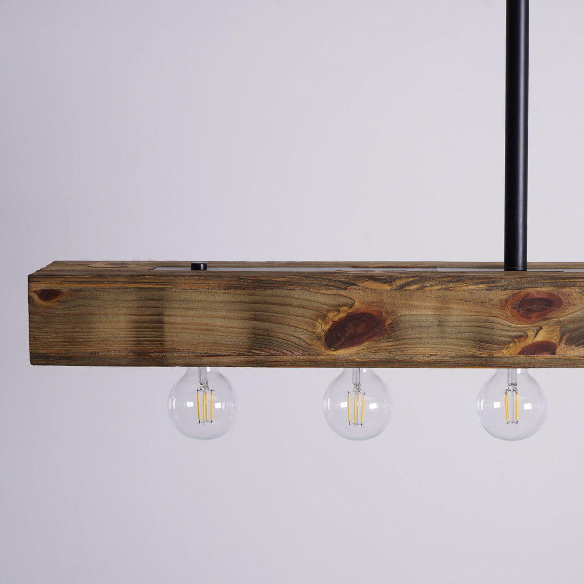 Siraen Wood-beam Island Chandelier