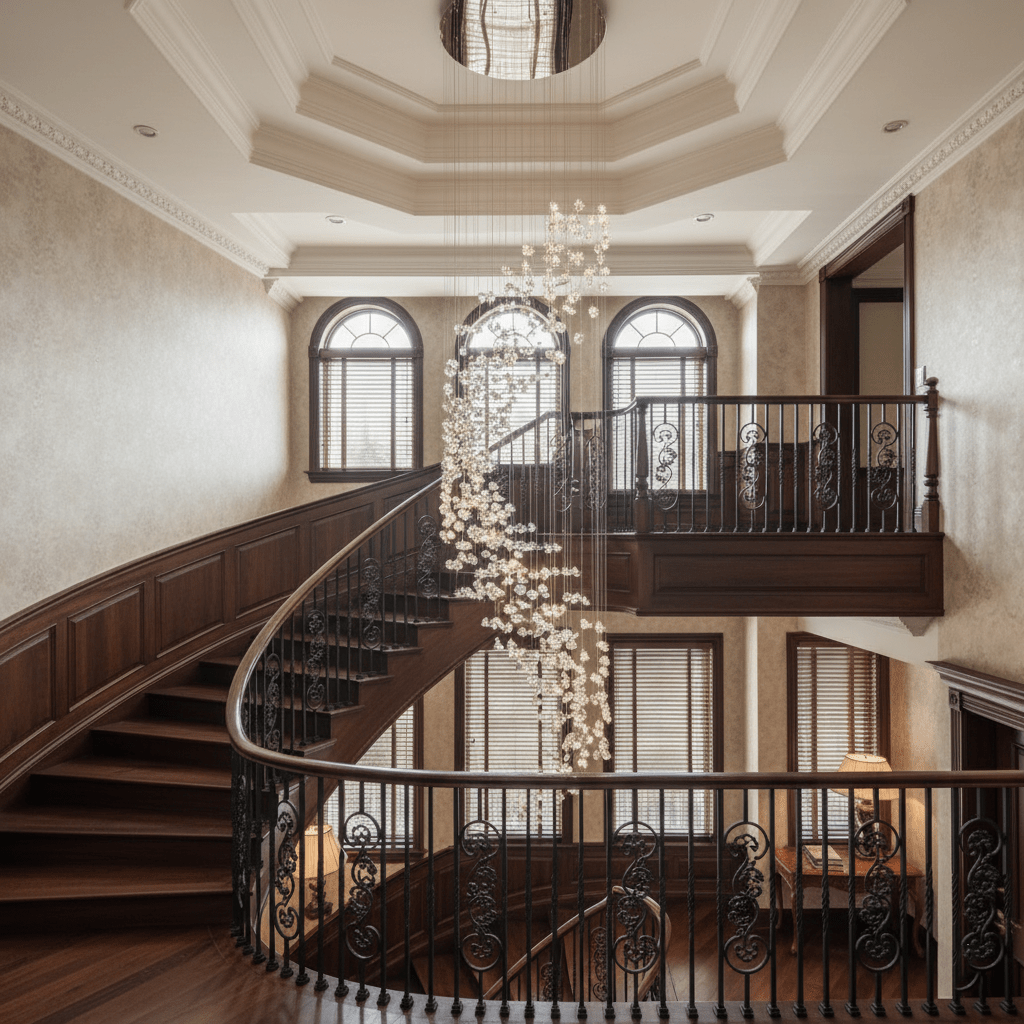 OreStone Grand Quartz Crystal Customize Chandelier