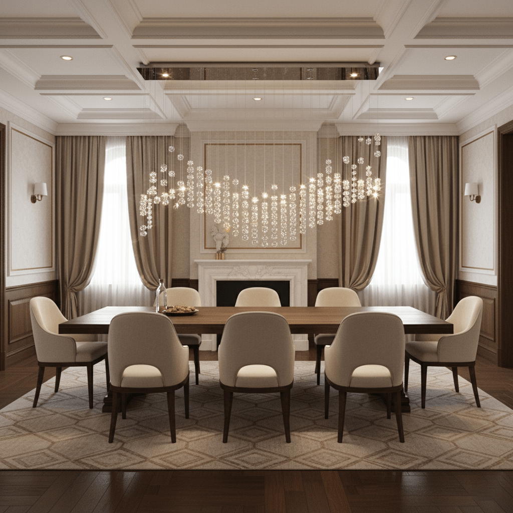 OreStone Grand Quartz Crystal Customize Chandelier