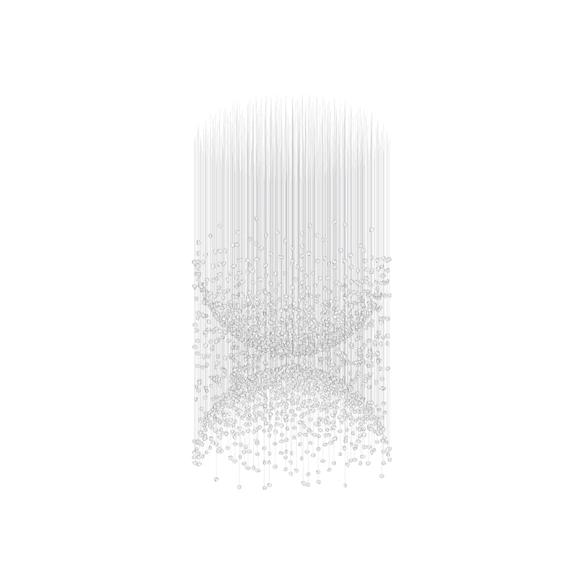 OreStone Grand Quartz Crystal Customize Chandelier