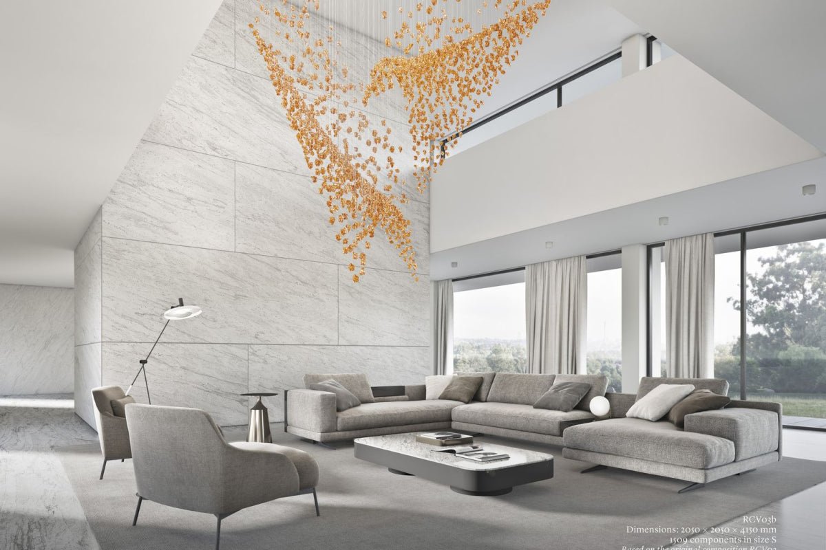 OreStone Grand Quartz Crystal Customize Chandelier