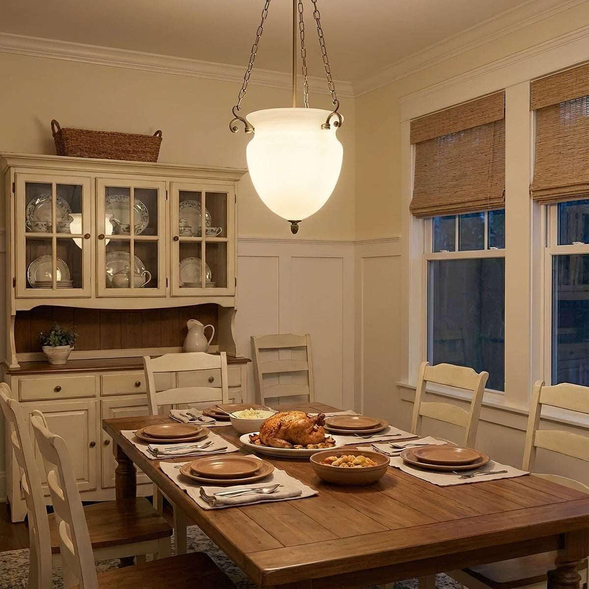 Eirwyn Chain Lantern Chandelier