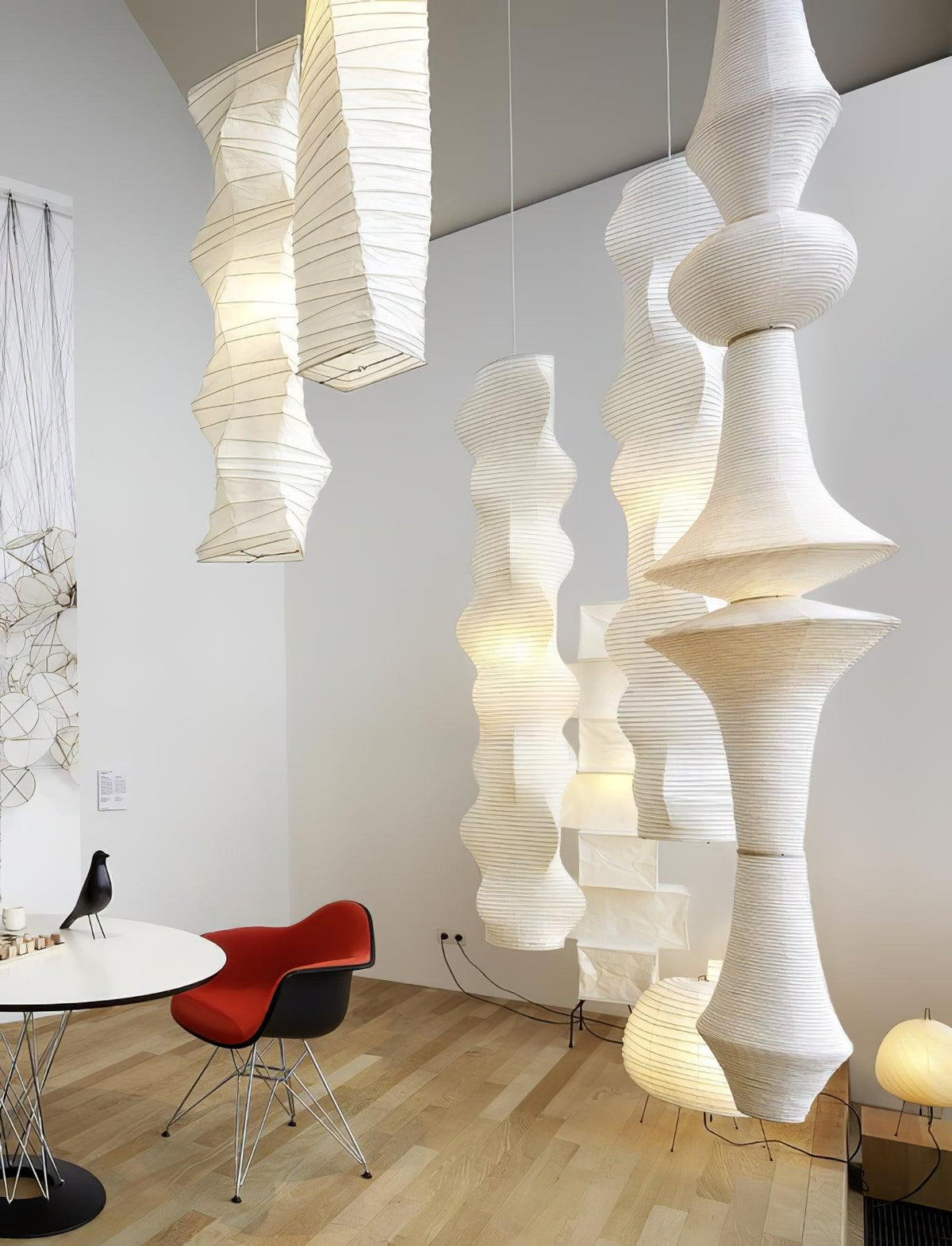 Elmsridge Washi Paper E Pendant Light