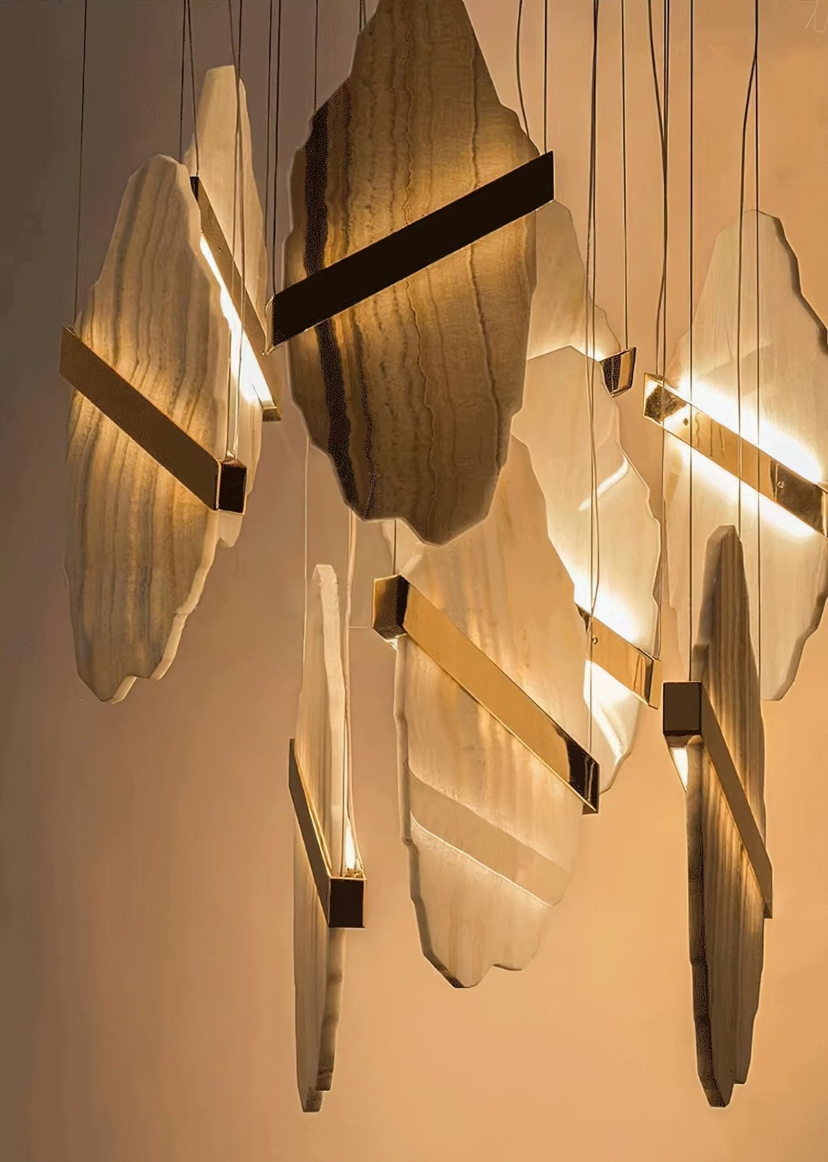 Soren Vale Alabaster Chandelier