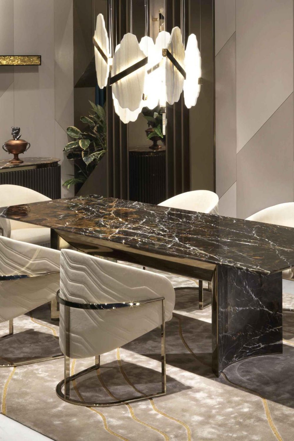 Soren Vale Alabaster Chandelier