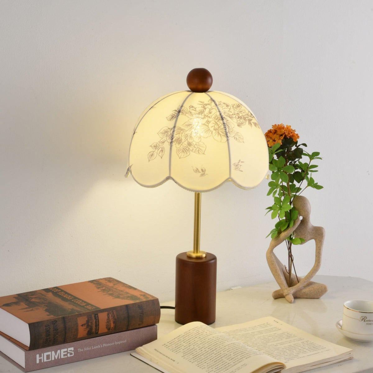 Seroise Vintage Fabric Table Lamp