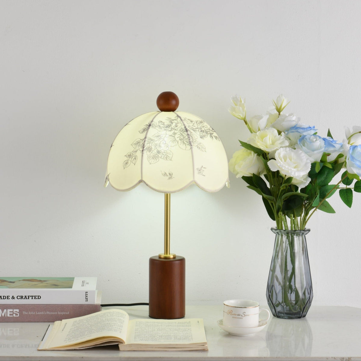 Seroise Vintage Fabric Table Lamp