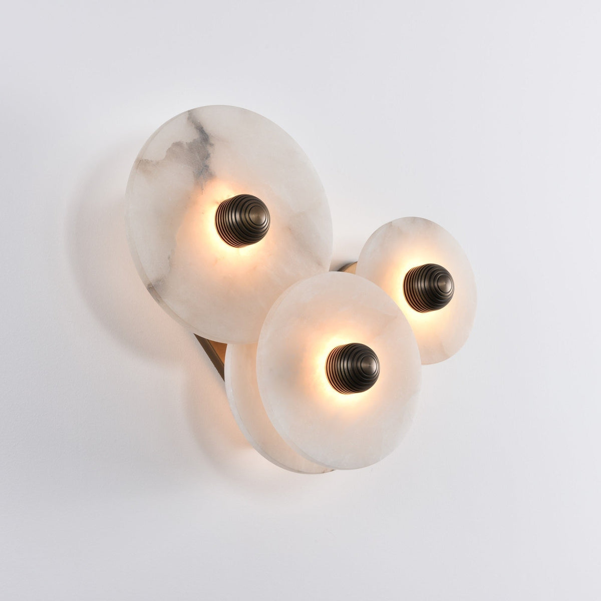 Albireria Minimalist Alabaster Ceiling Light