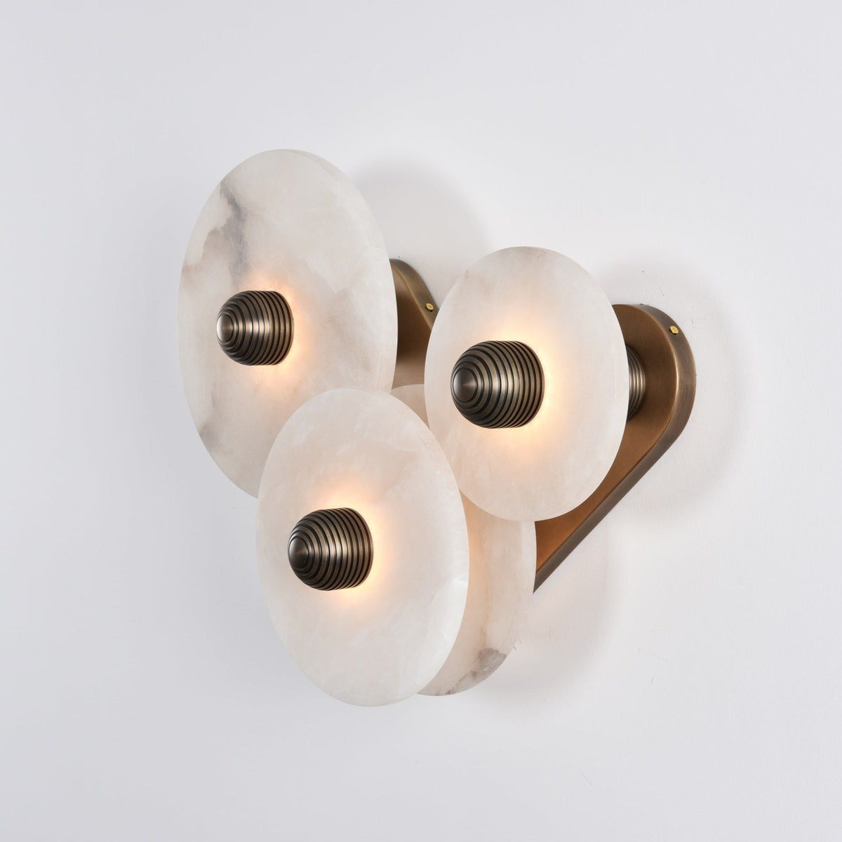 Albireria Minimalist Alabaster Ceiling Light