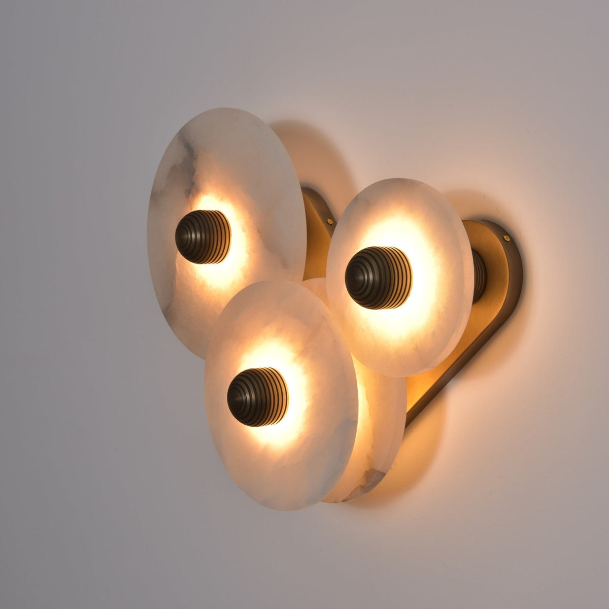 Albireria Minimalist Alabaster Ceiling Light