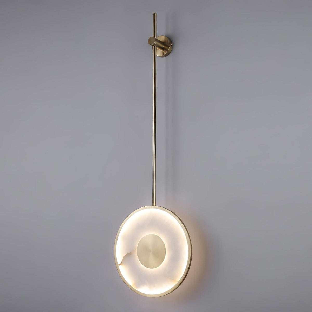 Nivirina Minimalist Alabaster Pendant Light