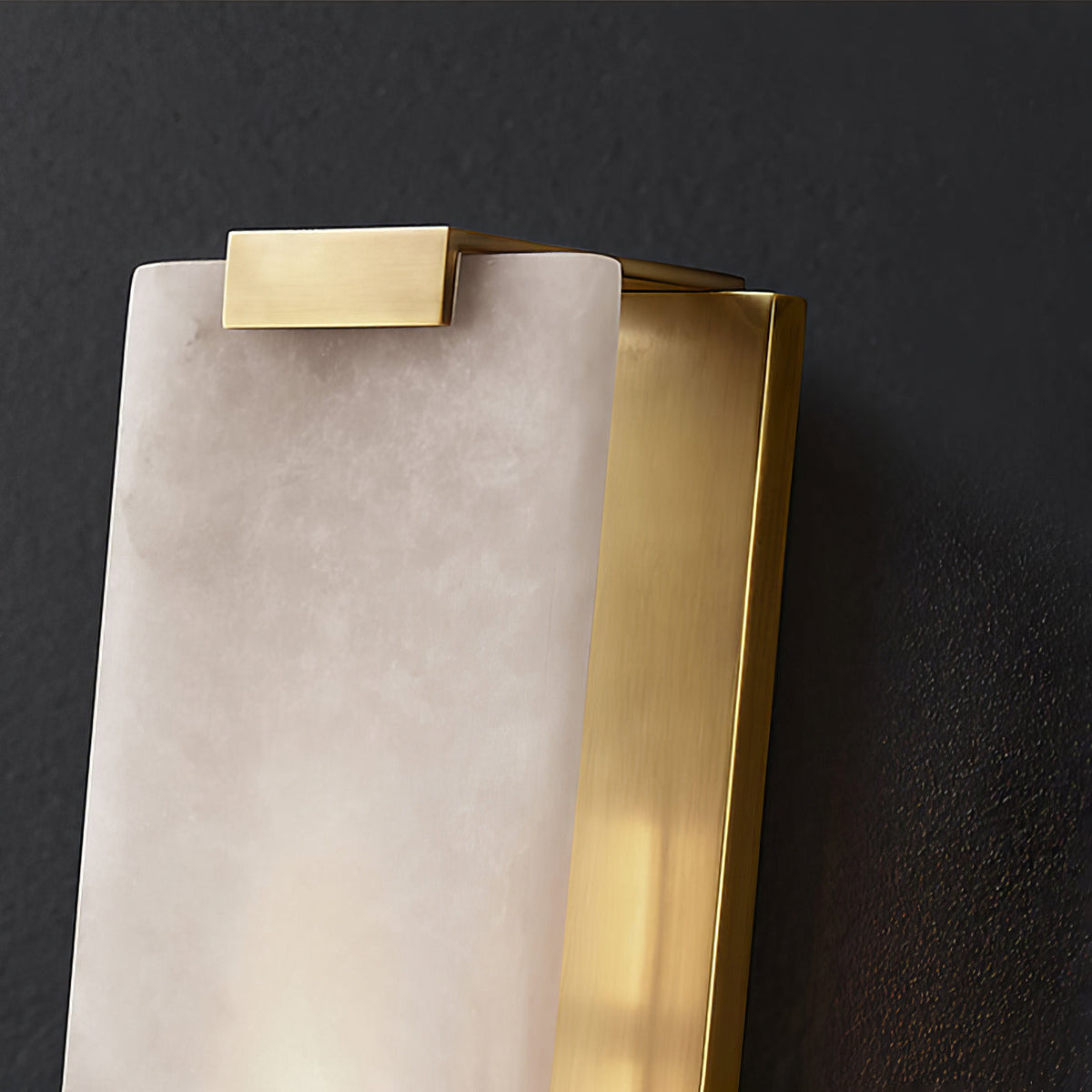 Velen Wall Lamp Alabaster Panel Glow