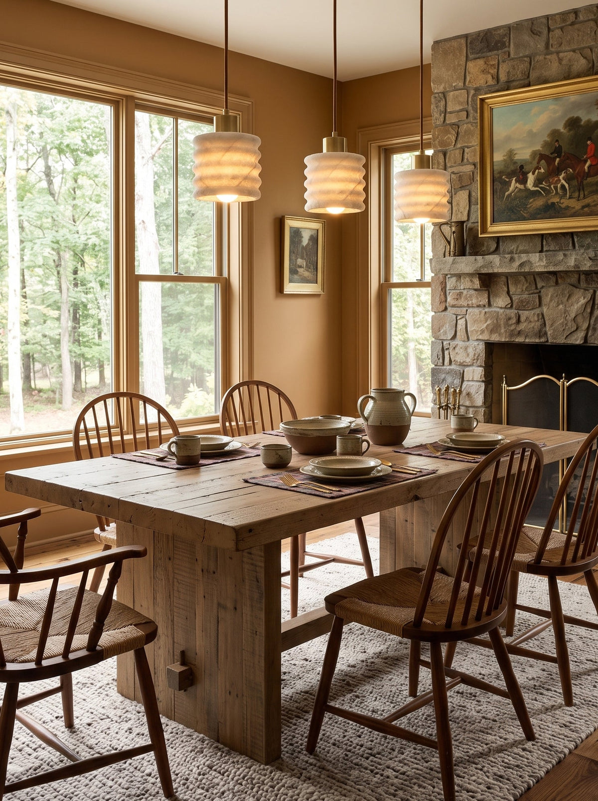 Keldenstone Alabaster Pendant Light
