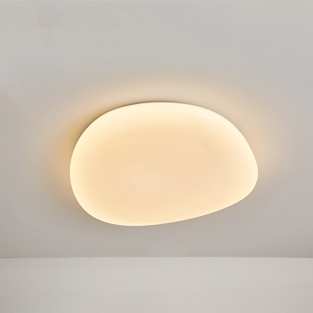 Raviq Flush Mount Ceiling Light, Pebbles Shape-Relic Pieces