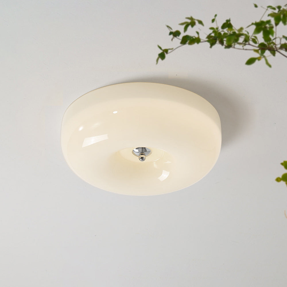 Varosin Ceiling Light Cream Glass