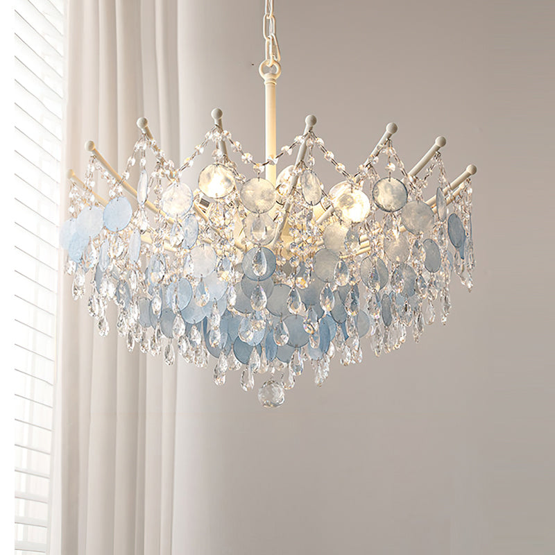 Avenorira Capiz Bead Chandelier