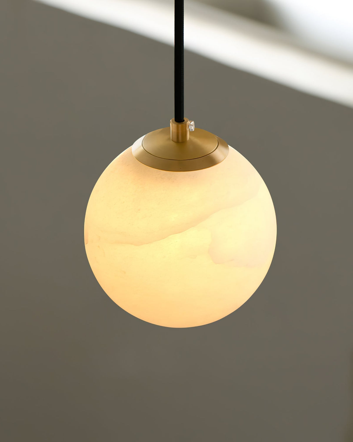 Uphaara Alabaster Pendant Light-Relic Pieces