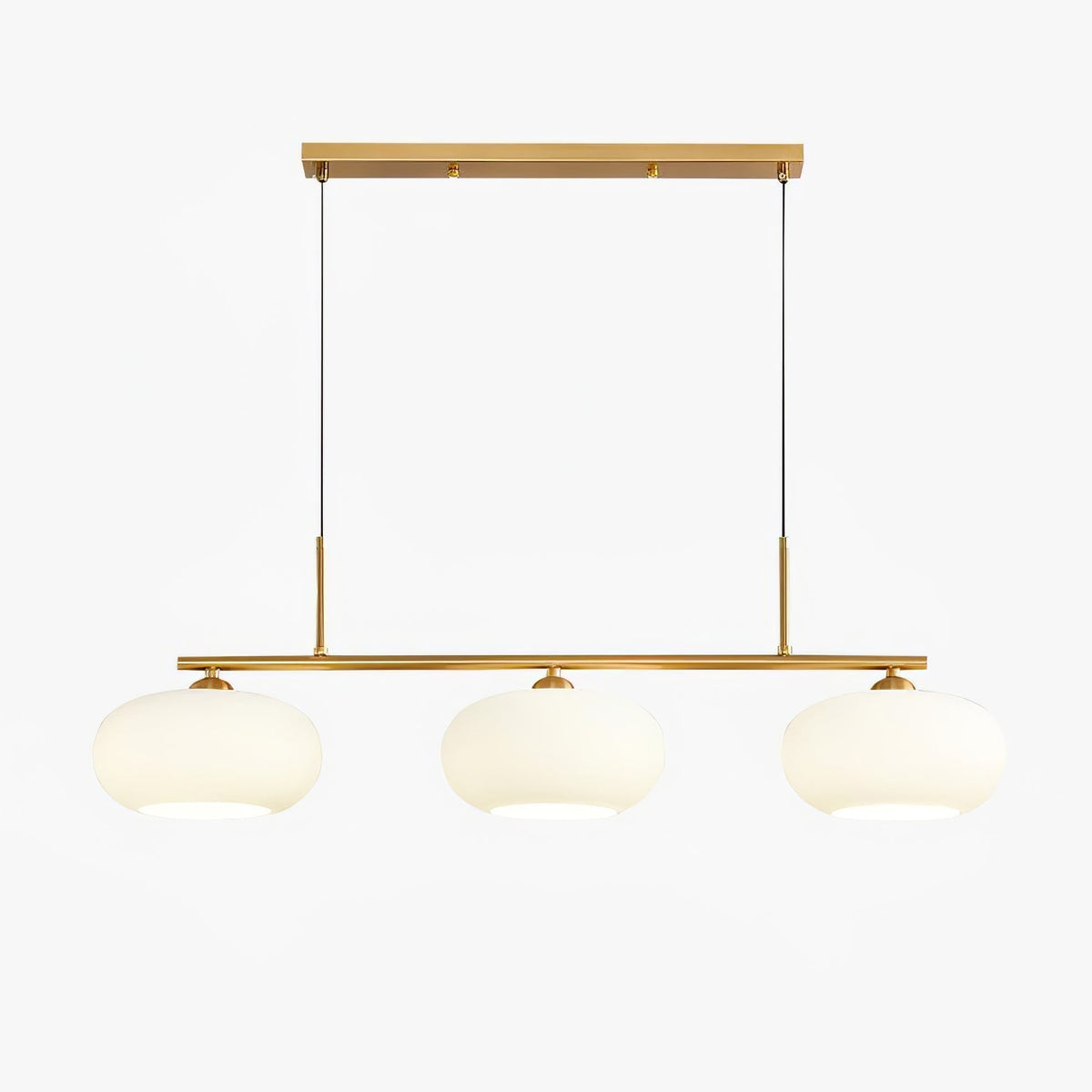 Girisud Cream Cluster Pendant Light 3 Heads