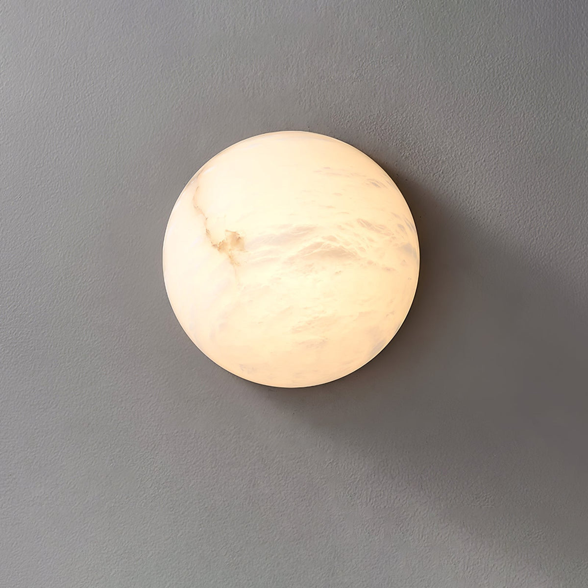 Elthen Minimalist Alabaster Ceiling Light