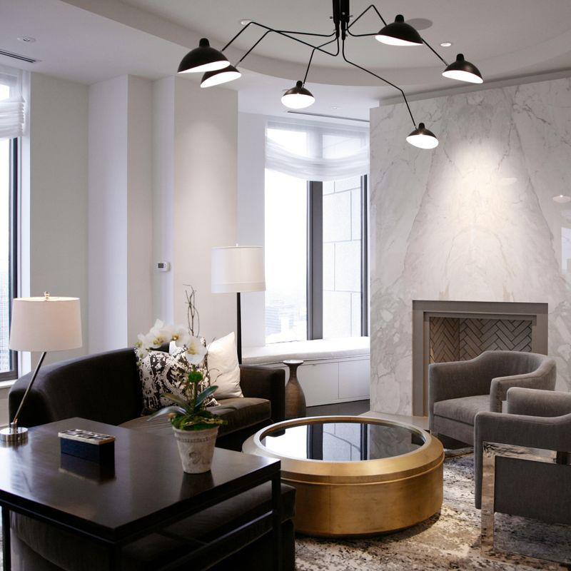 Ganesor Industry Three Arm Ceiling Light