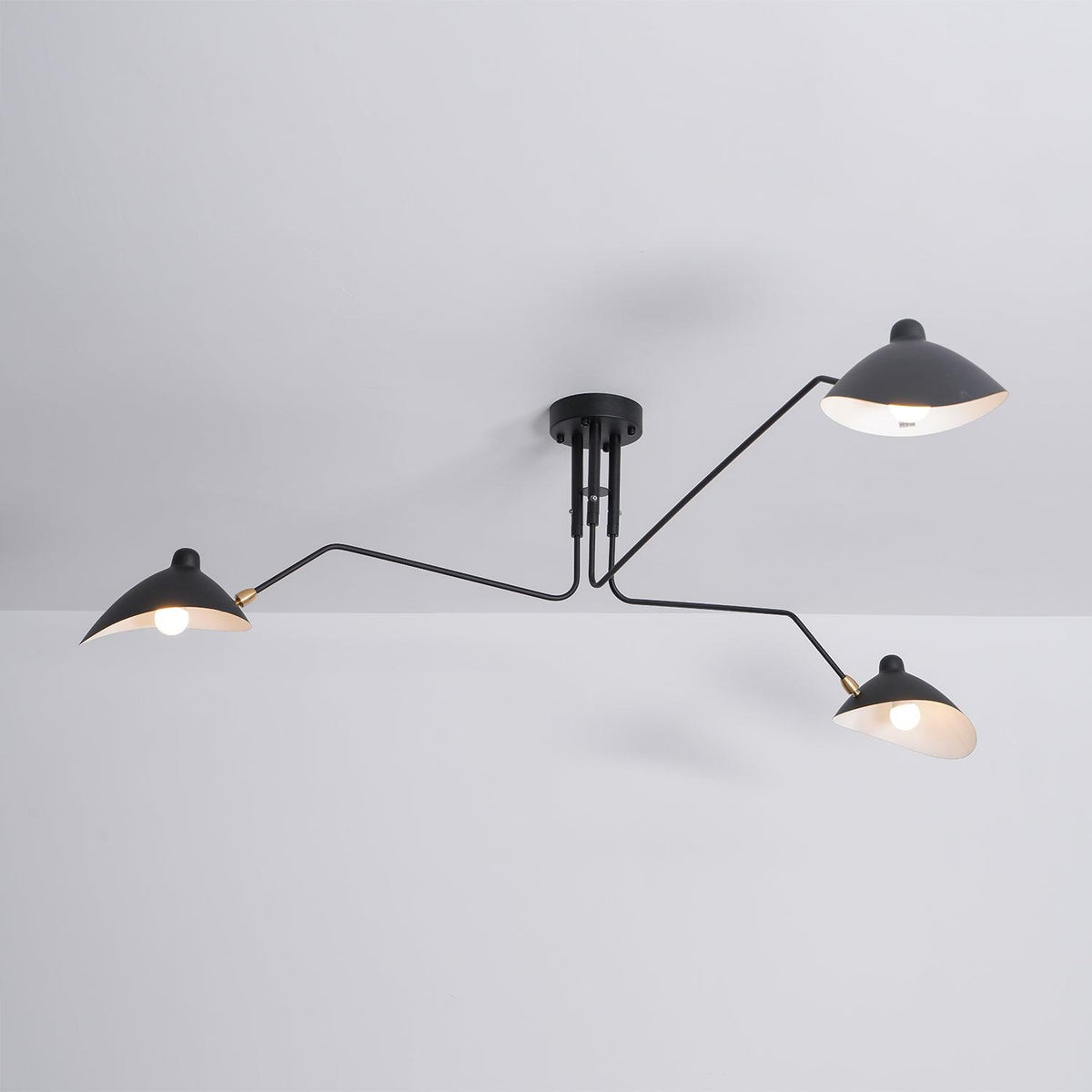 Ganesor Industry Three Arm Ceiling Light