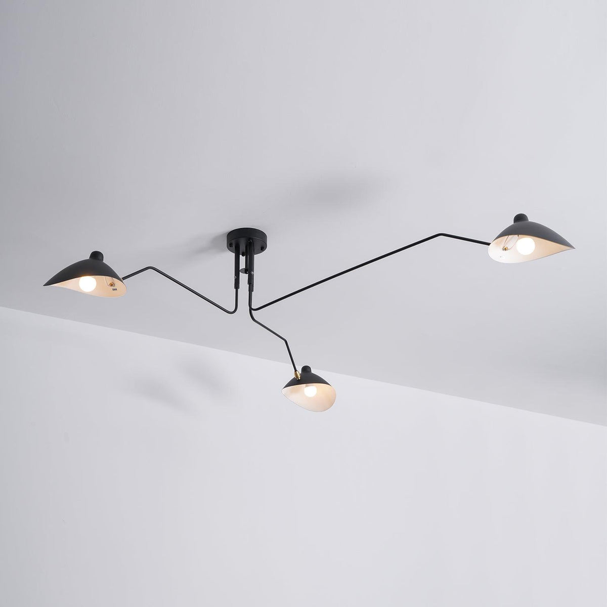 Ganesor Industry Three Arm Ceiling Light