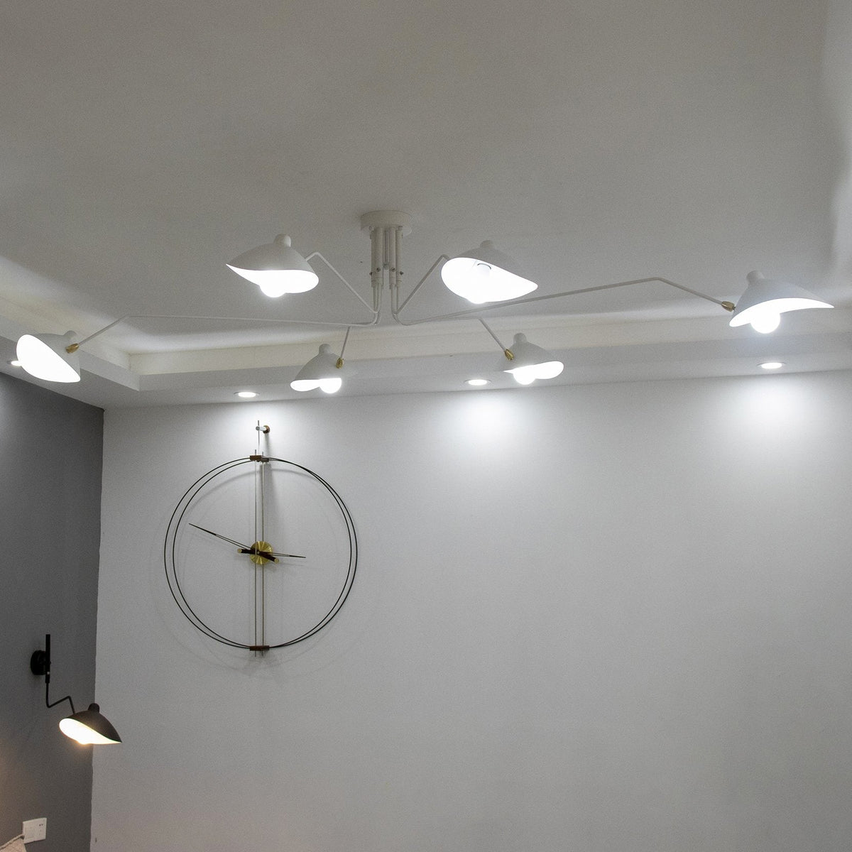 Ganesor Industry Three Arm Ceiling Light