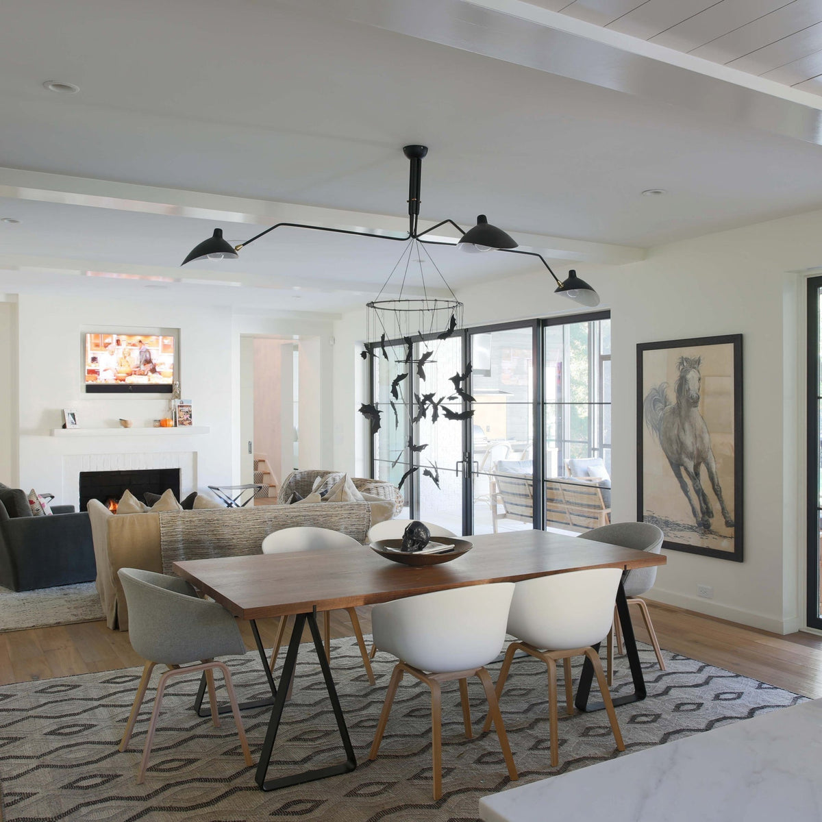 Ganesor Industry Three Arm Ceiling Light