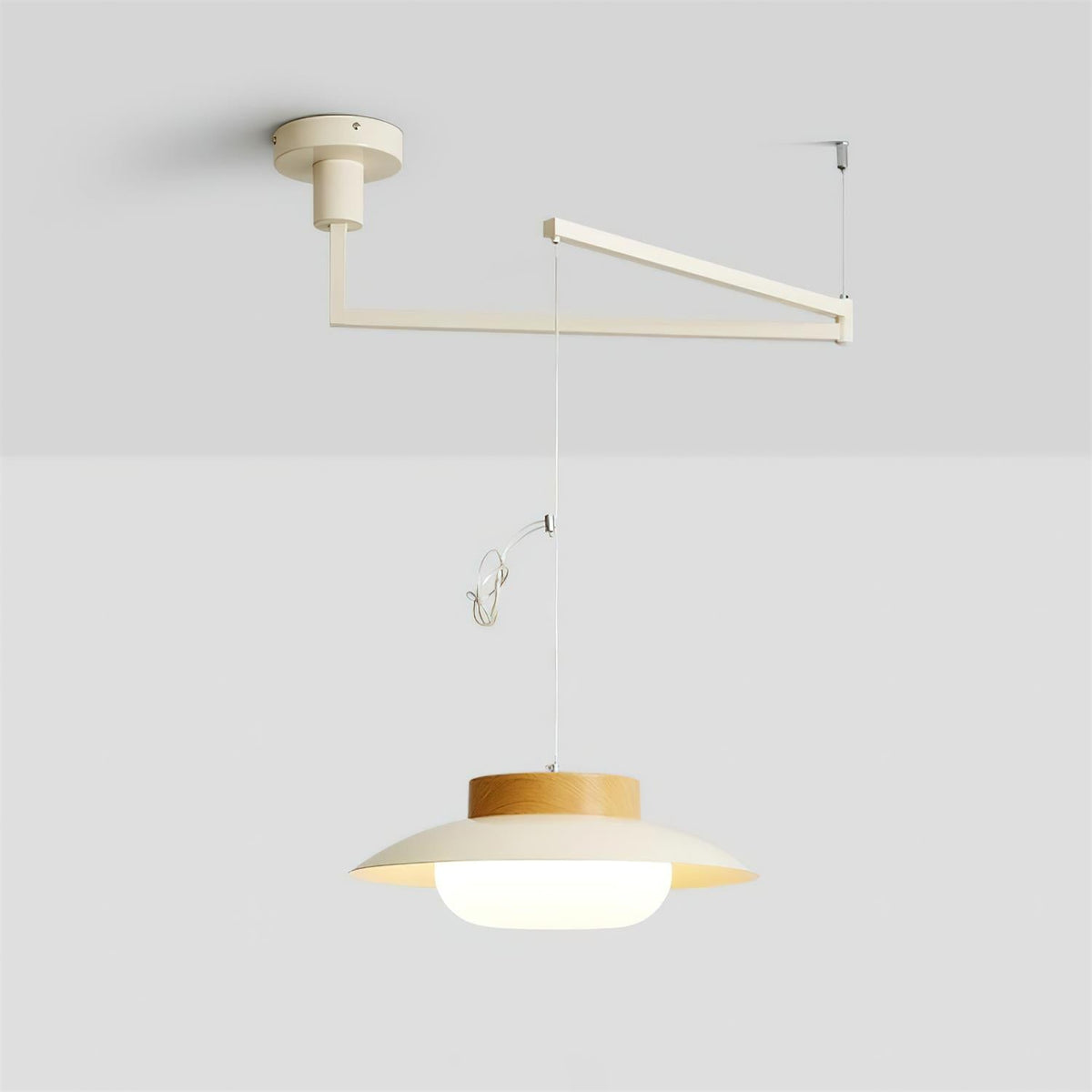 Teriivise Swing Arm Pendant Lamp