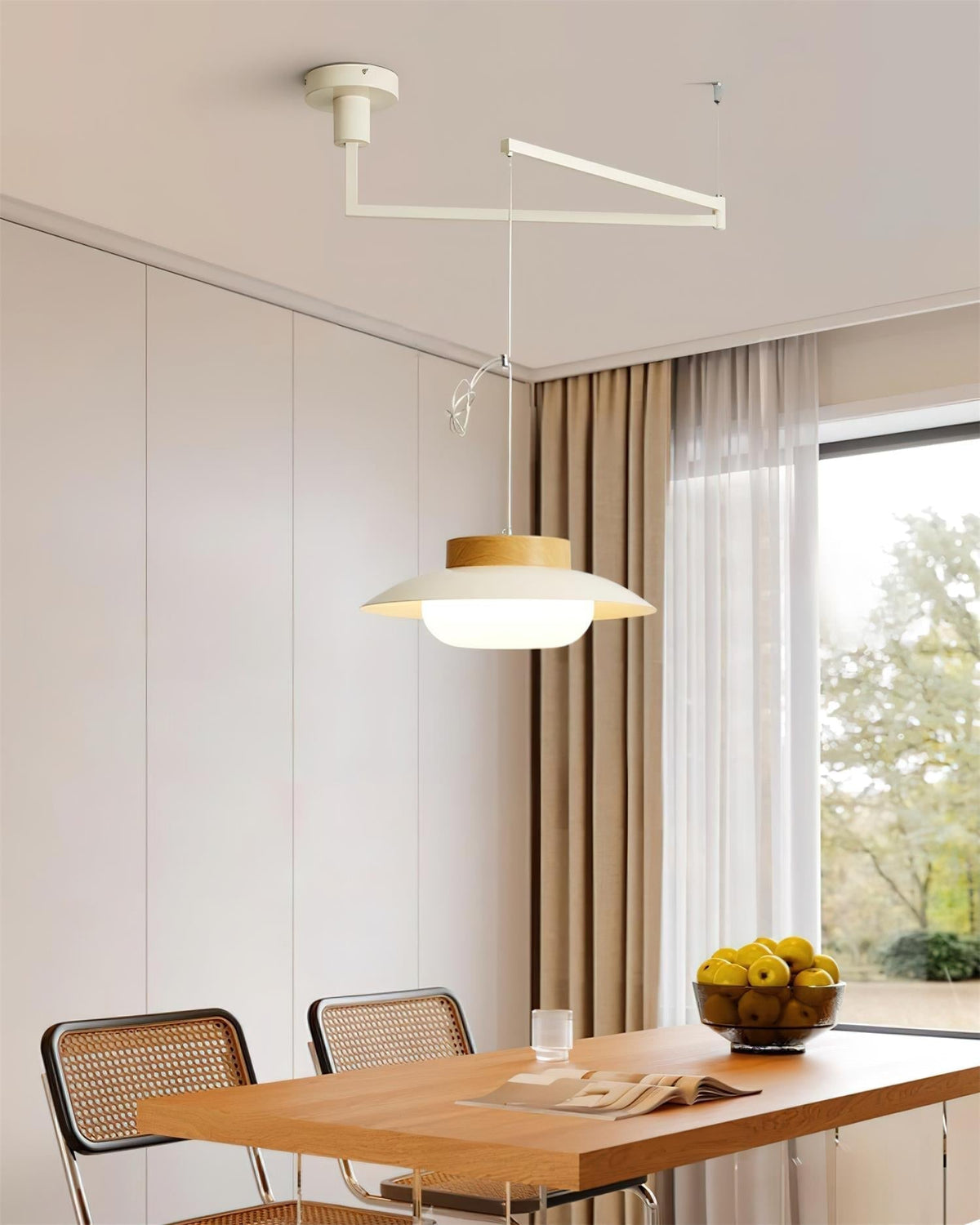 Teriivise Swing Arm Pendant Lamp