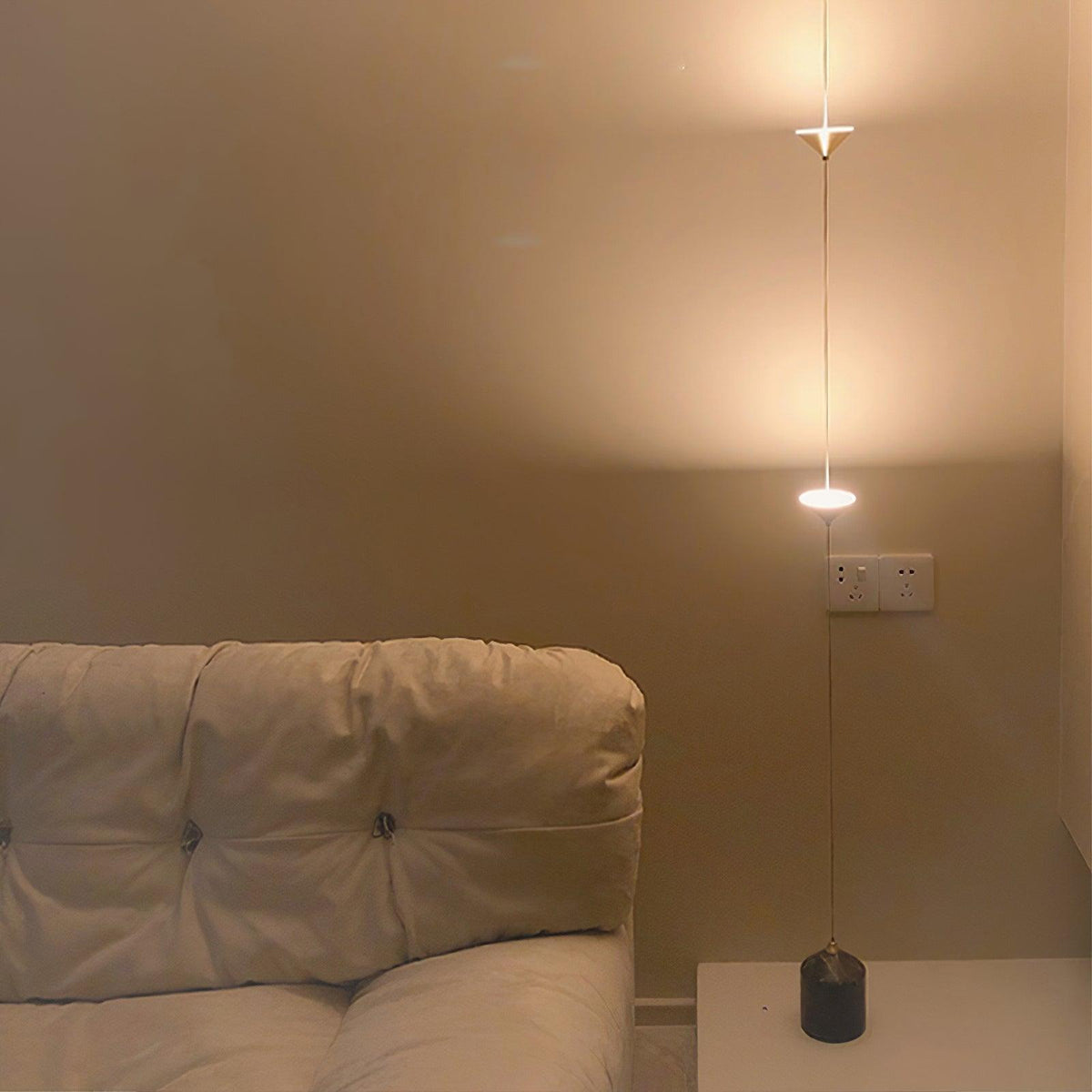 Oakhaven Marble Floor Lamp