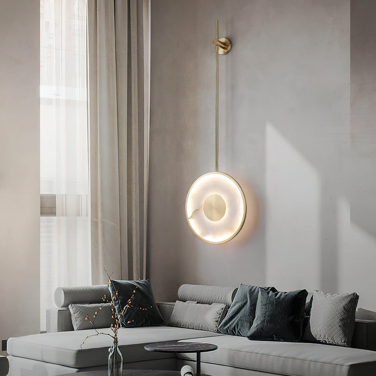 Eiroelle Alabaster Wall Lamp
