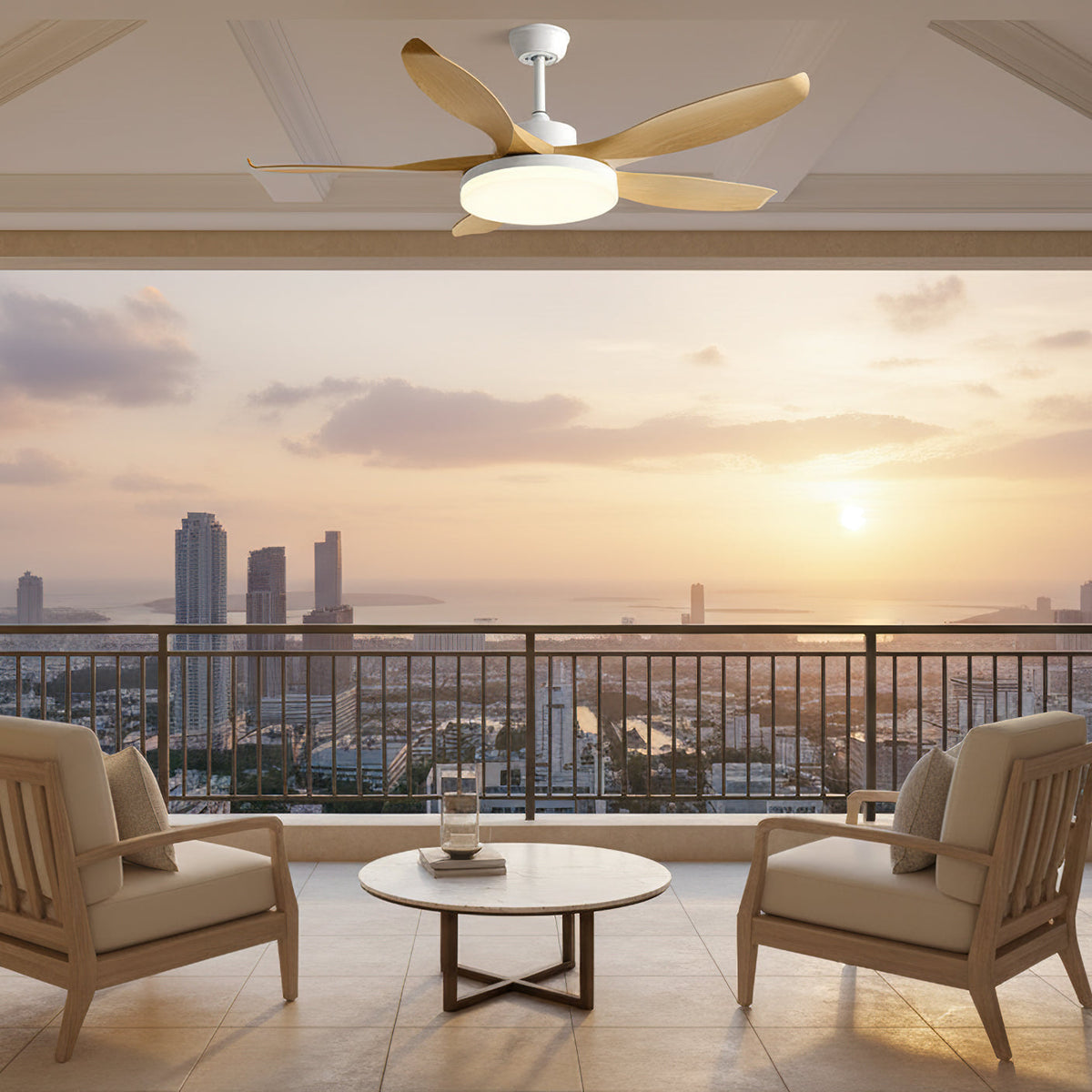 Liororeria Ceiling Fan Light