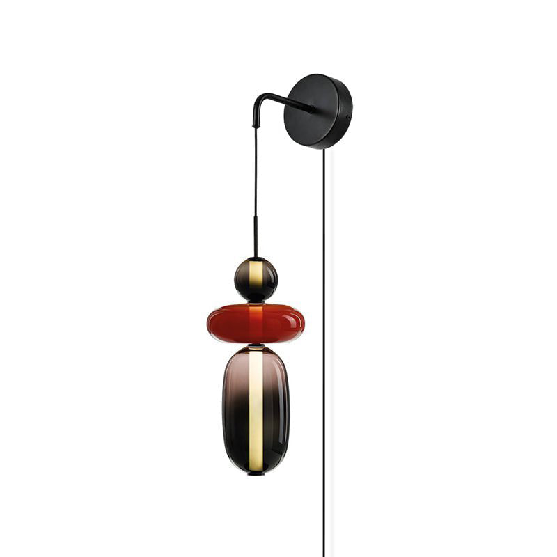 Vesperine Candied Glass Plug-in Wall Light